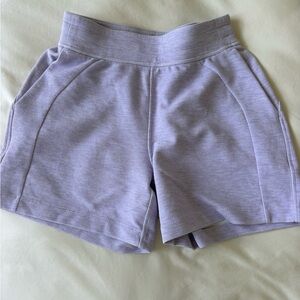 Lululemon Women's Lavender Shorts waffle scuba